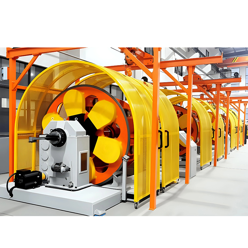 Machine de toronnage de type planétaire